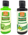 Khadi Pure Combo Pack of Herbal Aloevera Shampoo and Herbal Amla Shampoo + Conditioner (210ml Each) thumbnail