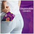 PINQ Polka Premium Cotton Feel Sanitary Pads (10 Each) XXXL thumbnail