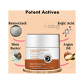 Dermisrty Combo Pack of No Pigmentation Dark Spots Removal Kojic Acid Face Cream (50ml) and Face Wash (100ml) thumbnail