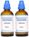 LDD Bioscience Carbo Sulph Dilution (100ml Each) 200 CH thumbnail
