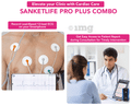 Agatsa SanketLife Pro+ Combo - Pocket 12 lead ECG Machine | Unlimited ECG, HRV, Stress Level Monitoring thumbnail