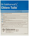 Dr. Sabharwal's Chloro Tulle Chlorhexidine Gauze Dressing B.P'93 10cm x 10cm thumbnail