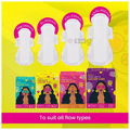 PINQ Polka Premium Cotton Feel Sanitary Pads (10 Each) XL thumbnail