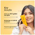 Foxtale Golden Hour Glow Sunscreen SPF 50 PA++++ thumbnail