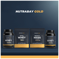 Nutrabay Gold Vital Whey Protein for Muscle Recovery | No Added Sugar | Flavour Powder Kesar Kulfi thumbnail