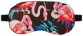 Jenna Sleeping Eye Mask for Insomnia, Puffy Eyes and Dark Circles Flamingo Black thumbnail
