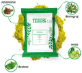 Habibs Henna Mehndi Powder Enriched with Bhringraj Amla Brahmi Jatamansi For Hair Color (100 gm) thumbnail