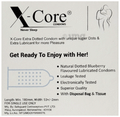 X-Core Extra Dotted Pleasurable Condom with 10 Disposable Bag & 10 Tissue Blueberry thumbnail