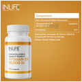 Inlife Vitamin D3 10000 IU Cholecalciferol Chewable Tablet thumbnail