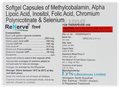 Renerve Softgel Capsule with Methylcobalamin, ALA, Chromium, Folic Acid & Selenium thumbnail