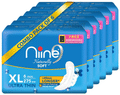 Niine Naturally Soft Pads (6 Each) with Biodegradable Disposal Bag Inside Free XL thumbnail