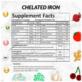 SWISSLIFE FOREVER Chelated Iron + Vitamin C, B6, B12 Veg Capsule (60 Each) thumbnail