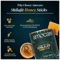 Amocare Original Himalayan Shilajit Honey Stix | Just Honey, No Sugar thumbnail