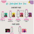 PINQ Polka Sanitary Pads (10 Each) Regular thumbnail