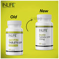 Inlife Biotin 10000mcg Tablet thumbnail