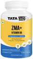 ZMA+ Vitamin B6 (Zinc + Magnesium) Tablet | Muscle Relaxant, Sleep, Strength Supplement | by TATA 1mg thumbnail