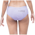 SochGreen Organic Hipster Period Panty Lavender Check Medium thumbnail