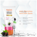 VLCC Serum Face Wash Bright Glow with Vitamin C (150ml Each) Mulberry thumbnail