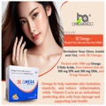 H & A Pharma 3E Omega Soft Gelatin Capsule| Omega 3 Fatty acid 1000mg | EPA 500mg, DHA 300mg | Vitamin E 10mg thumbnail