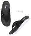 Leaf Ortho Diabetic Care Slippers with Cloud Cushion Tecnology for Better Bloof Flow Black 8 thumbnail