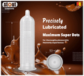 Stout Dotted Condom (10 Each) Chocolate thumbnail