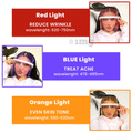 Winston 3 In 1 LED Light Therapy Face Mask For Anti Ageing to Get Glowing Clear & Clean Skin thumbnail