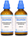 LDD Bioscience Aurum Muriaticum Natronatum Dilution (100ml Each) 1000 CH thumbnail