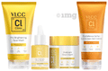 VLCC Clinic Pro Brightening Face Wash (150 ml) Skin Pro Bright Micro Serum (30 ml) Pro Bright Cica Cream (100 gm) & De-Tan Sun Screen Gel Creme SPF 50 (100 gm) thumbnail