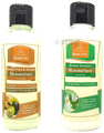 Khadi Pure Combo Pack of Herbal Jasmine Moisturizer & Herbal Peach & Avocado Moisturizer (210ml Each) thumbnail