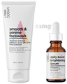 Loee bobvn Combo Pack of Smooth & Serene Facewash 100ml and Daily Boost Brightening Serum 30ml thumbnail