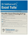 Dr. Sabharwal's Excel Tulle Paraffin Gauze Dressing B.P'93 10cm x 10cm thumbnail