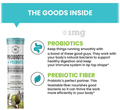 Wellbeing Nutrition Probiotic + Prebiotic Fibre with 18 Billion CFU | Effervescent Tablet for Gut Health | Flavour Green Apple & Mint thumbnail