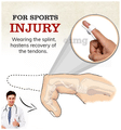 HealthAndYoga TipGuard Mallet Finger Splint White thumbnail