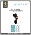 IGR R.O.M. Knee Brace Small Black Universal thumbnail