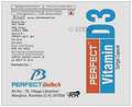 Perfect Vitamin D3 Cholecalciferol 60000 IU Softgel Capsule (5 Strip Each) thumbnail