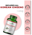 Simply Herbal Korean Ginseng Vegetarian Capsules thumbnail