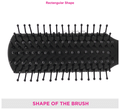 Vega R5-FB Mini Flat Hair Brush thumbnail