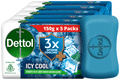 Dettol Icy Cool Bathing Soap Bar with 2X Menthol (150gm Each) thumbnail