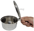Sahyog Wellness Sputum Pot with Cover White thumbnail