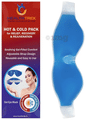 Healthtrek Combo Pack of Cooling Gel Eye Mask for Dark Circles & Cooling Gel Face Mask Blue thumbnail