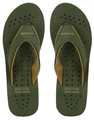 Doctor Extra Soft Orthopaedic Diabetic Pregnancy Comfort Flat Flipflops Slippers For Women 4UK Olive thumbnail