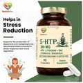 Nutraliebe 5 HTP 200mg with L-Tyrosine + Zinc + Vitamin B6 + Magnesium Capsule thumbnail