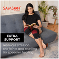 Samson Knee Cap (Furo) Black Small thumbnail