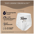 Toki Health Adult Diapers Large (10) & Wet Wipes (10) thumbnail