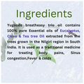 Yugood Breatheasy Trio with Eucalyptus, Clove and Tea Tree Oil thumbnail