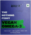 RawRX Vegan Omega 3 Fatty Acid Capsule | 280 mg EPA + DHA + ALA Formula for Heart, Hair & Joints Capsule thumbnail