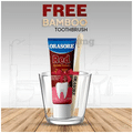 Orasore Red Toothpaste (100gm) with Bamboo Toothbrush Free Inside thumbnail