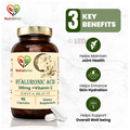 Nutraliebe Hyaluronic Acid 300mg + Vitamin C Capsule thumbnail