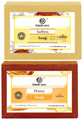 Khadi Care Combo Pack of Herbal Honey Soap & Saffron Soap (125gm Each) thumbnail