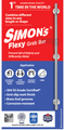 Simon's Flexy 304 Stainless Steel Grab bar for Bathroom and Toilet Safety with 3 Legs of 4.5 cm 75cm thumbnail